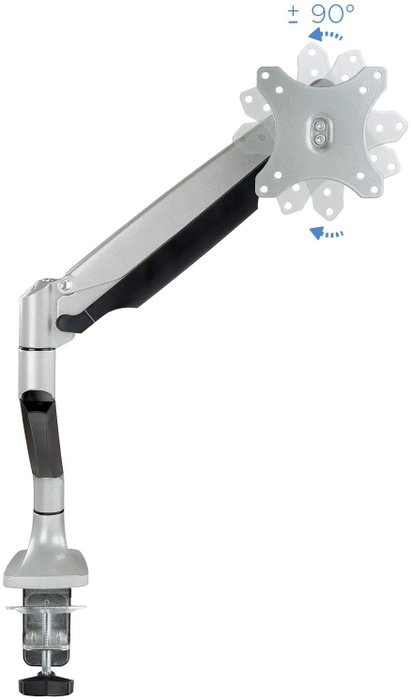 Tooq DB3032TNR-S Soporte de Mesa para Monitor 13-32 Pulgadas Plata